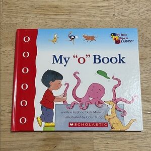 Scholastic My "O" Book My First Steps to Reading